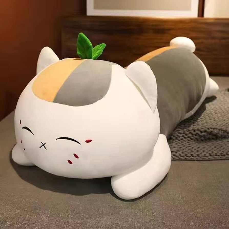 Amazon.co.jp: 【SAQJEE】抱きまくら ぬいぐるみ ニャンコ先生