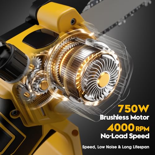 Chainsaw Cordless with Brushless Motor