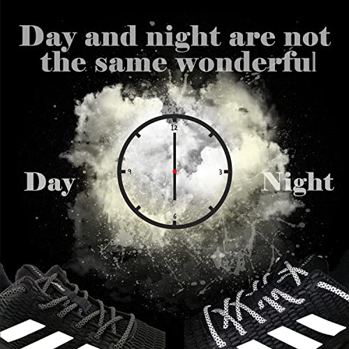 Vasgo Sport Round Shoe Laces Reflective, For Sport Sneakers Skates Boots Trainer Sneaker Basketball Shoes [10 Different Lengths Thick 12 Colors] (47Inches / 120Cm, Black) #TOP3