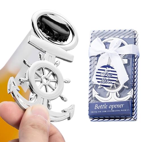 Apribottiglie | Apribottiglie in lega di zinco solido | Apribottiglie per birra a tema nautico | Apribottiglie portatile per birra gassata, uniche per uomini e donne, decorazione per navi