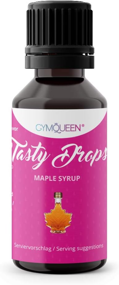 Flavdrops, aroma drops without calories for water, coffee, cottage cheese, yogurt | Low Carb Liquid Sweetener, Food Flavor for Cooking * Baking | Gym Queen Liquid Flavor, Tasty Drops - 30ml