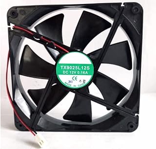 TX9025L12S Fan 12V 0.16A 92X92X25MM 2-Wire Cooling Fan