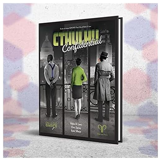 Cthulhu Confidential - Gioco di Ruolo in Italiano - 1 Giocatore - Età 14+