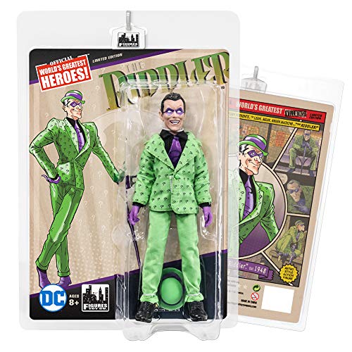 Figures Toy Company DC Comics Retro 8 Inch Action Figure Series: The Riddler [Suit]