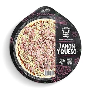 DIA AL PUNTO pizza de jamón y queso envase 400 gr