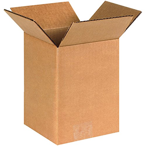 Partners Brand 6X6X8 Corrugated Boxes, Small, 6L X 6W X 8H, Pack Of 25 | Shipping, Packaging, Moving, Storage Box For Home Or Business, Strong Wholesale Bulk Boxes #TOP30