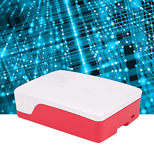Fdit ABS -Box/Cubra en la Ranura para el Orificio de Transmisión de Luz 4B para una Computadora Negra/roja. (#3)