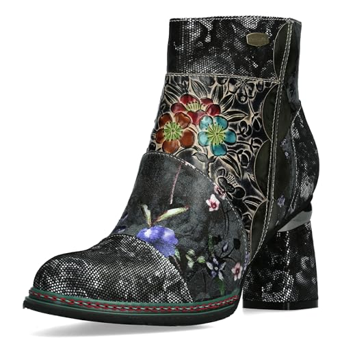 Laura Vita Botines para mujer KINOAO 20 de la talla 38 en color NEGRO