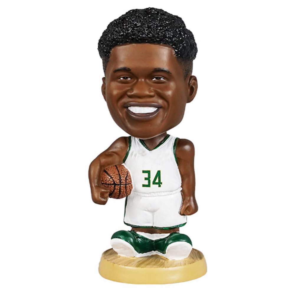 Figurine Joueur NBA Secouant La Tête - Décoration Voiture Curry - Résine Animée