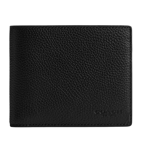 Coach Men's 3 in 1 Wallet, B4/Black