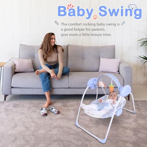 Portable Baby Swing with Music