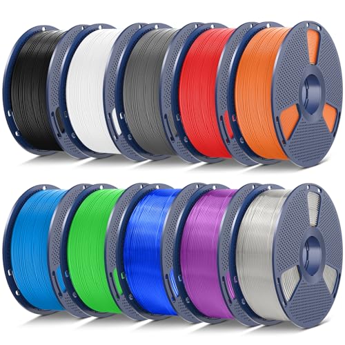 SUNLU 10kg TPU 3D Printer Filament Bundle,High Speed 95A TPU Filament...