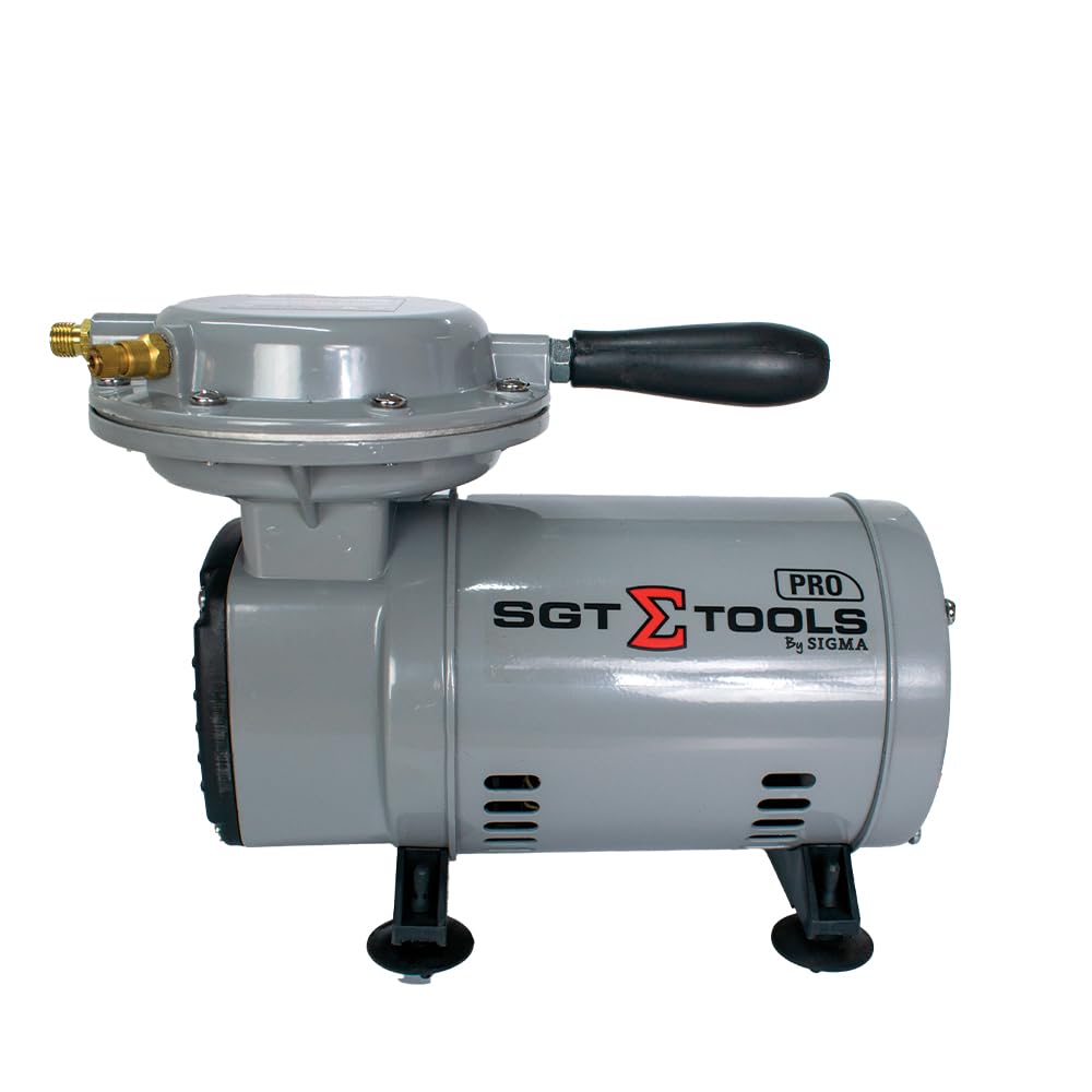 COMPRESSOR DE AR DIRETO 2,3 PES 40 PSI MONO BIVOLT COM KIT PISTOLA E MANGUEIRA