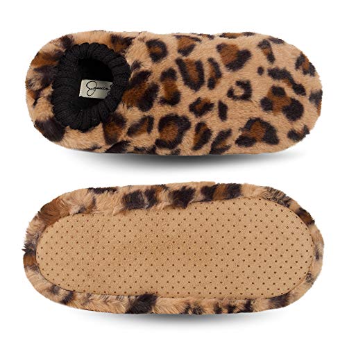 Jessica Simpson Women’s and Girl’s Plush Fleece Lined Slipper Socks with Anti-Slip Sole- Mommy & Me Set Options3