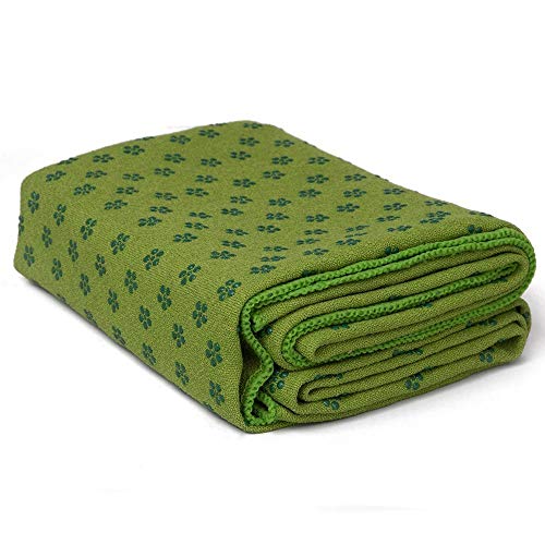 MaxYoga Handdoek voor Yoga - Yoga Handdoek - Antislip met punten van rubber grip. 61 x 183 cm. - Afbeelding 3