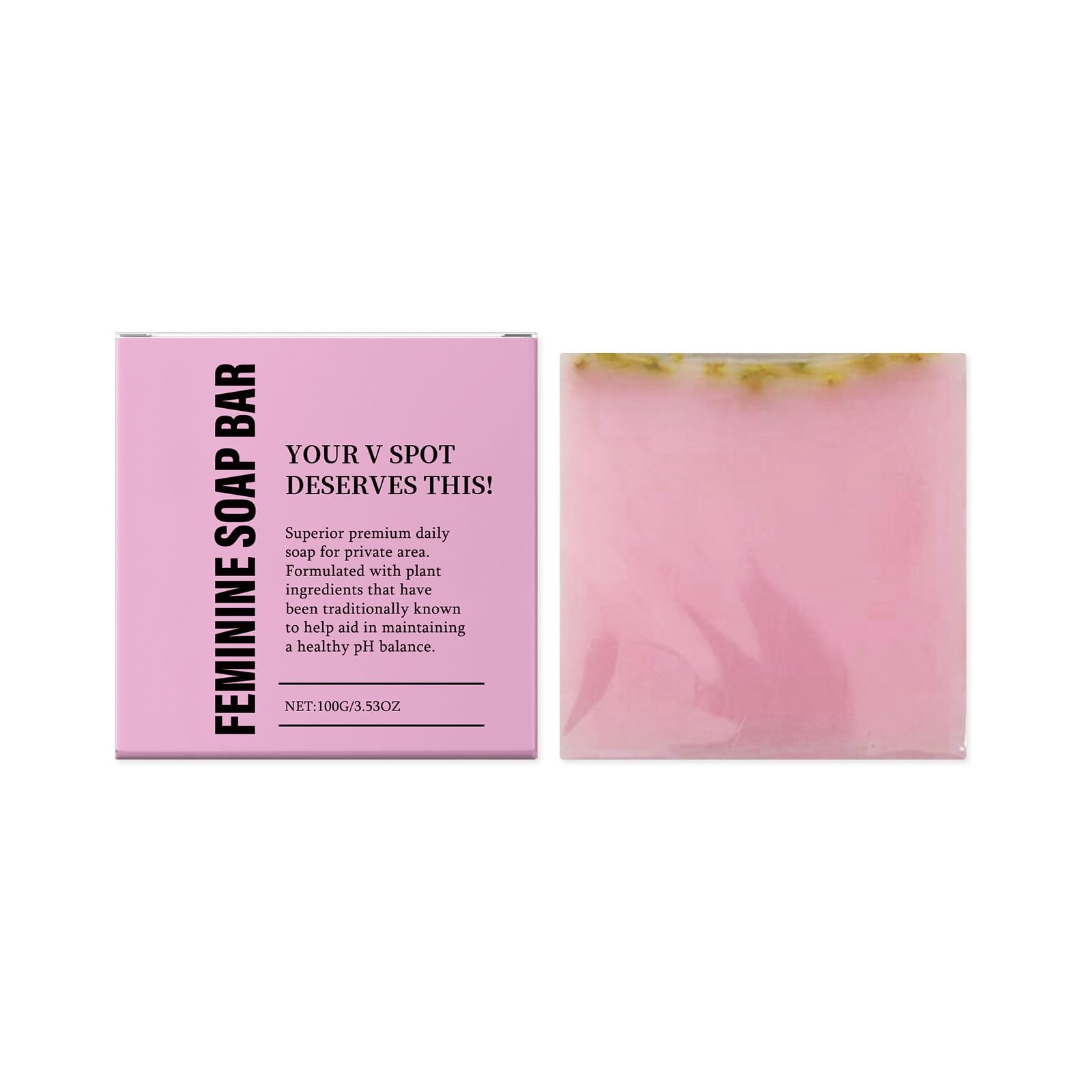 Feminine Care Cleansing Bar Gentle Cleansing for Intimate Skin 3 53 oz