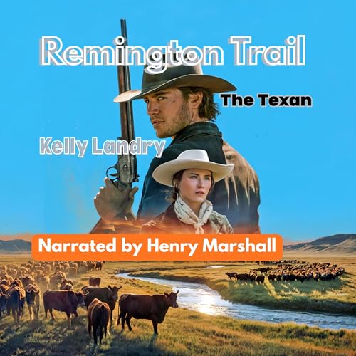Diseño de la portada del título Remington Trail