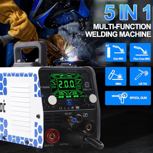 Reboot RBM2000 5-in-1 Welder with Spool Gun