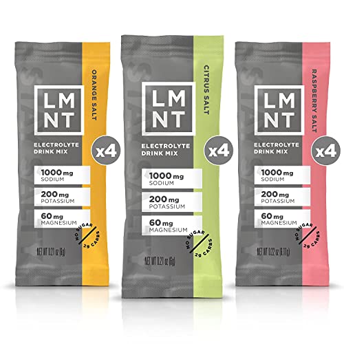 LMNT Zero Sugar Electrolytes - Variety Pack | Drink Mix