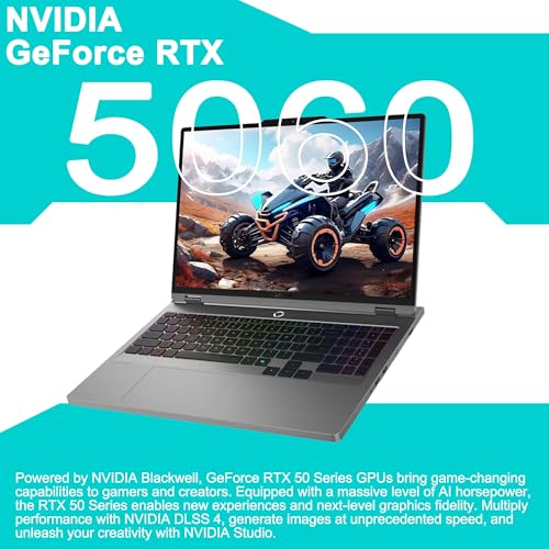 Image of Lenovo Legion 5 Gaming AI Laptop 16 inch WQXGA 2560x1600 240Hz (100% DCI-P3, 500nits) Intel 24-core Ultra 9 275HX 64GB RAM 1TB SSD GeForce RTX 5060 (Up to 572 AI Tops) RGB Backlit Harman Win11 ICP Hub
