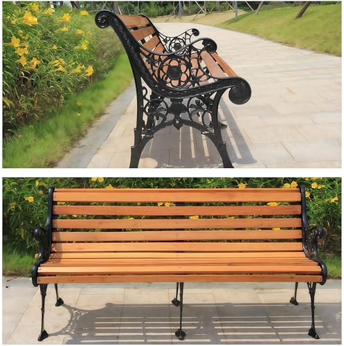 Set di doghe di ricambio in legno massiccio per panca da giardino – Kit di fissaggio facile da installare incluso – Migliora la tua pelliccia da esterno con doghe Quali