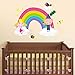 Ben & Holly's Little Kingdom - Adesivo da parete in vinile, motivo: arcobaleno, 120 x 80 cm