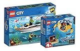 lego city feuerwehrboot ✅ Sie erhalten das LEGO City - Set: 60221 Tauchyacht + 60263 Mini-U-Boot für Meeresforscher