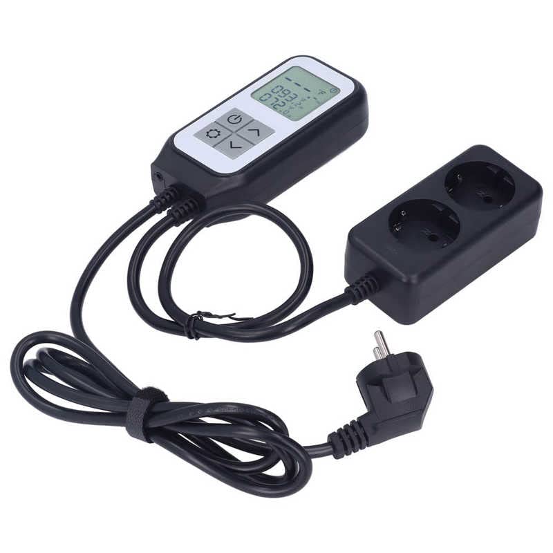 Temperature Controller EU Plug AC100 250V Temperature Regulator Family Sharing for Home Brewing