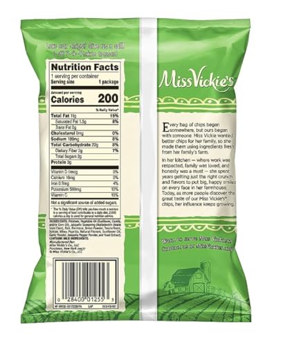 Generic Miss Vickie'S Flavored Potato Chips, Jalapeno thumb #1