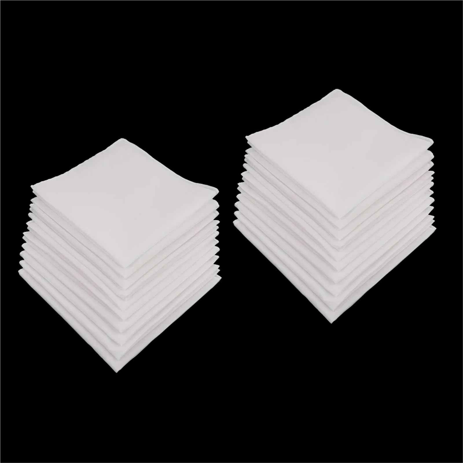 Taschentücher 20 Stück weiße Taschentücher aus Baumwolle for Damen und Herren, 28 x cm