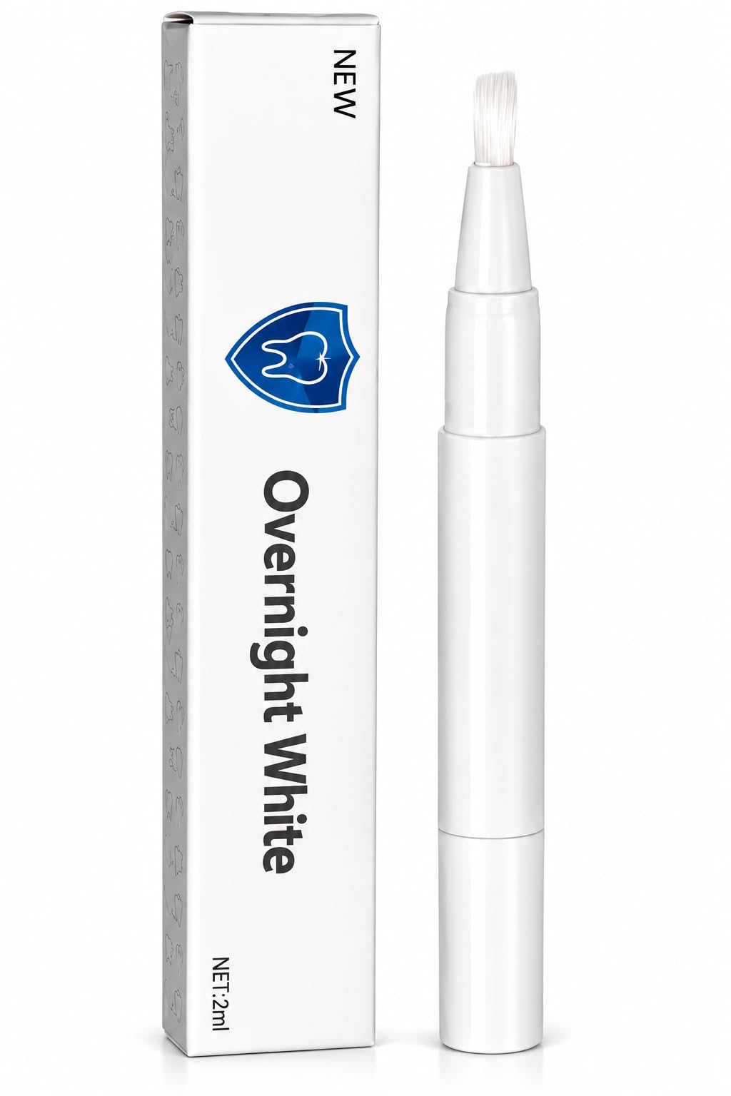 Oral PRO Teeth Whitening Pen – Whitening Gel for Stain Removal, Precision Brush Applicator, Easy No-Mess Use, Enamel Safe, Mint Flavor
