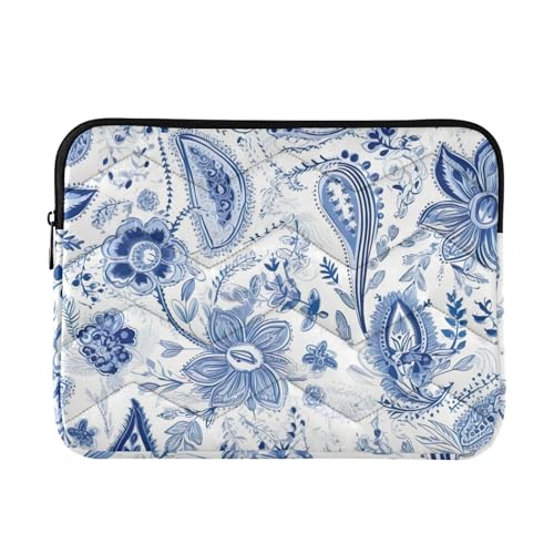 Funda para portátil 13-14 pulgadas con diseño floral Paisley