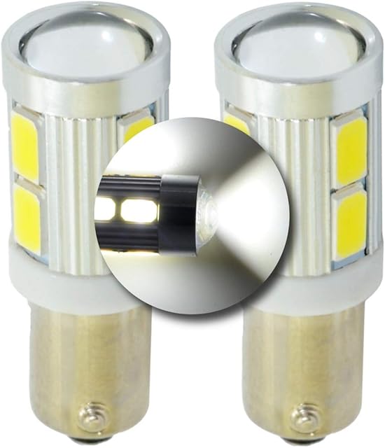 MCK Auto  H21W BAY9s CREE LED Canbus Bulbs Reverse Parking Sidelight White Very Bright and Without Errors Compatible with Z4 F30 - EB3L2  Transform Your Ride