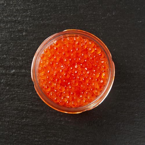 Imperial Caviar® Forellen Kaviar 100 g - Premium Delikatesse aus deutschem Fang - Feinster Rogen für Gourmet, Sushi & Feiern