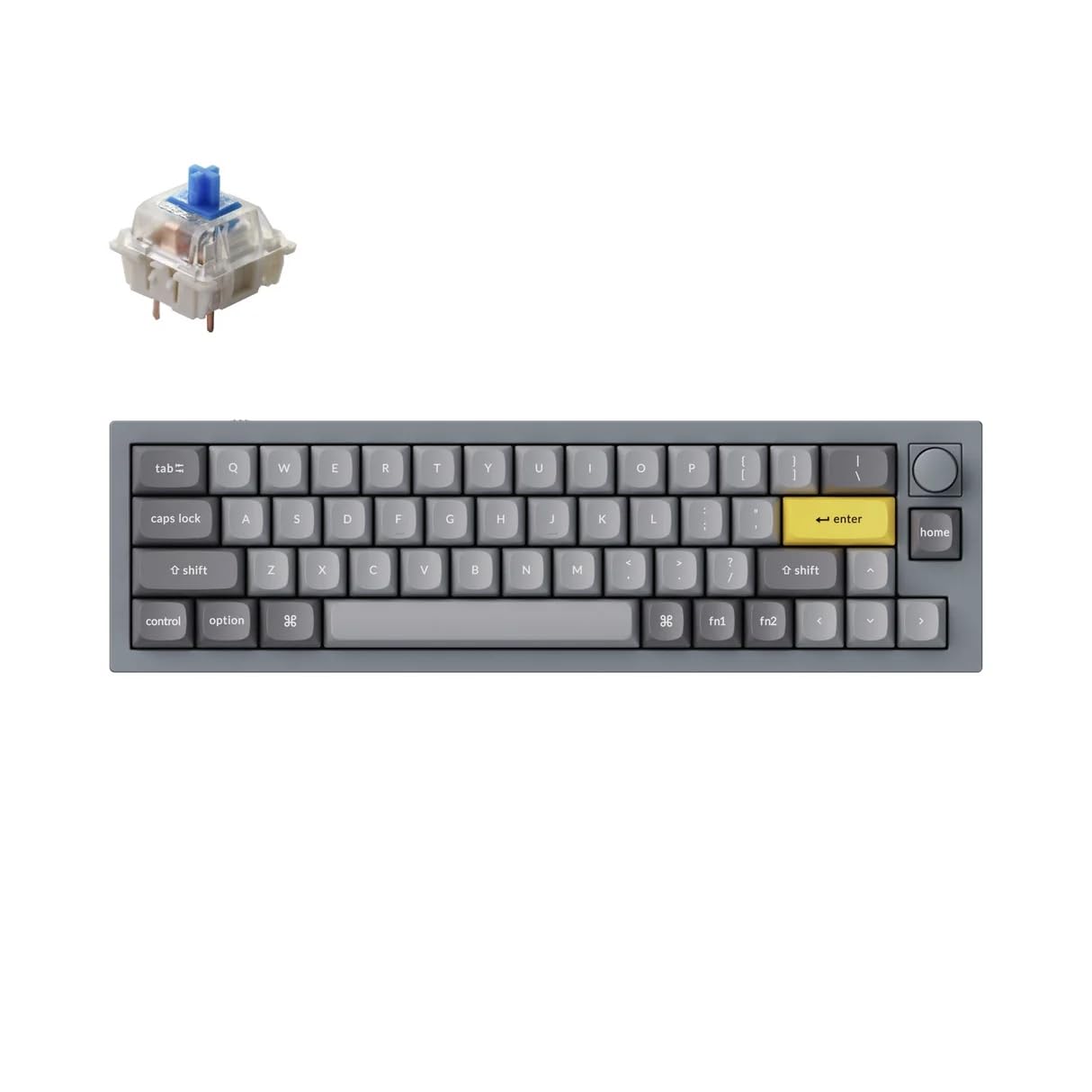Amazon | Keychron Q9 52キー 40%レイアウト メカニカルキーボード