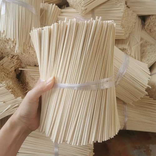 Palitos de difusor ecológicos 500 unidades de ratán natural miniatura 7