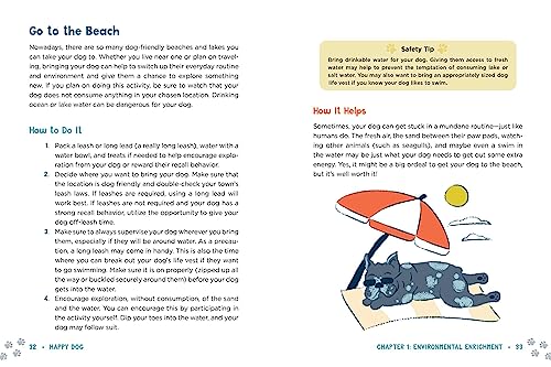 Happy Dog: 101 Easy Enrichment Activities for a Healthy, Happy, Well-Behaved Pup