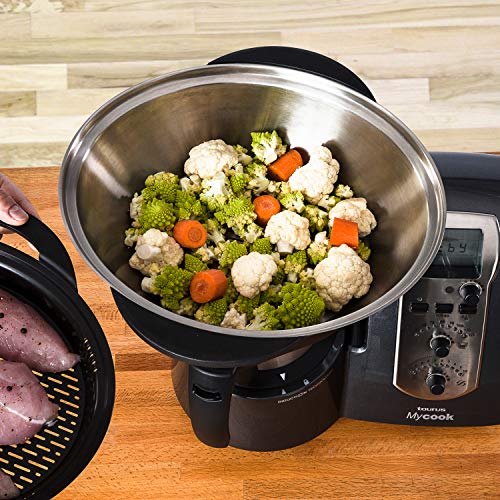 Taurus-Mycook-Legend-Robot-de-Cocina-por-Induccion-de-40-a-120o-C-app-mycook-con-miles-de-recetas-gratuitas-incluye-un-recetario-impreso-con-250-recetas-1600-W-vaporera-balanza-integrada-multi