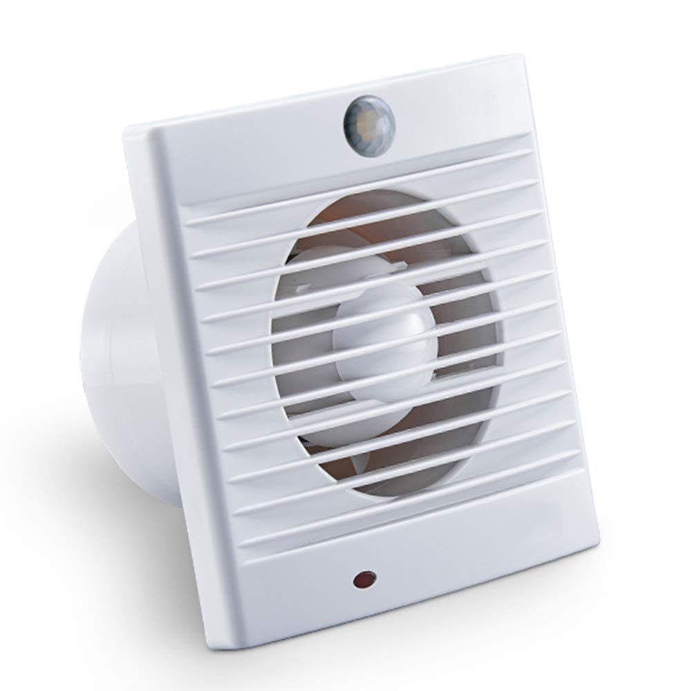 Ventilatore Universale aspirante con valvola di Non Ritorno 150 mm per Bagno e Cucina Ampio Volume d'Aria e Basso Rumore Basso consumo energetico 18 W