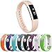 Vancle Fitbit Alta Bands, Newest Adjustable Replacement Bands for Fitbit Alta/ Fitbit Alta band/ Fitbit Alta Bands (with Metal Clasp,No Tracker) (Blush Pink, Small)