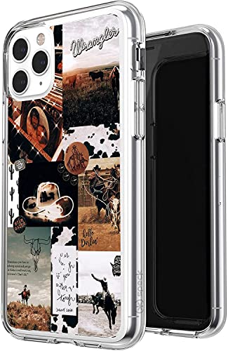 Huiyuekuai Compatible With Western Iphone 13 Case, Retro Cowgirl Cowboy Country Chic Aesthetic Collage Iphone Case For Men Women Gift Shockproof Soft Tpu Clear Case, Cowboy Cowgirl Collage 1 #TOP1