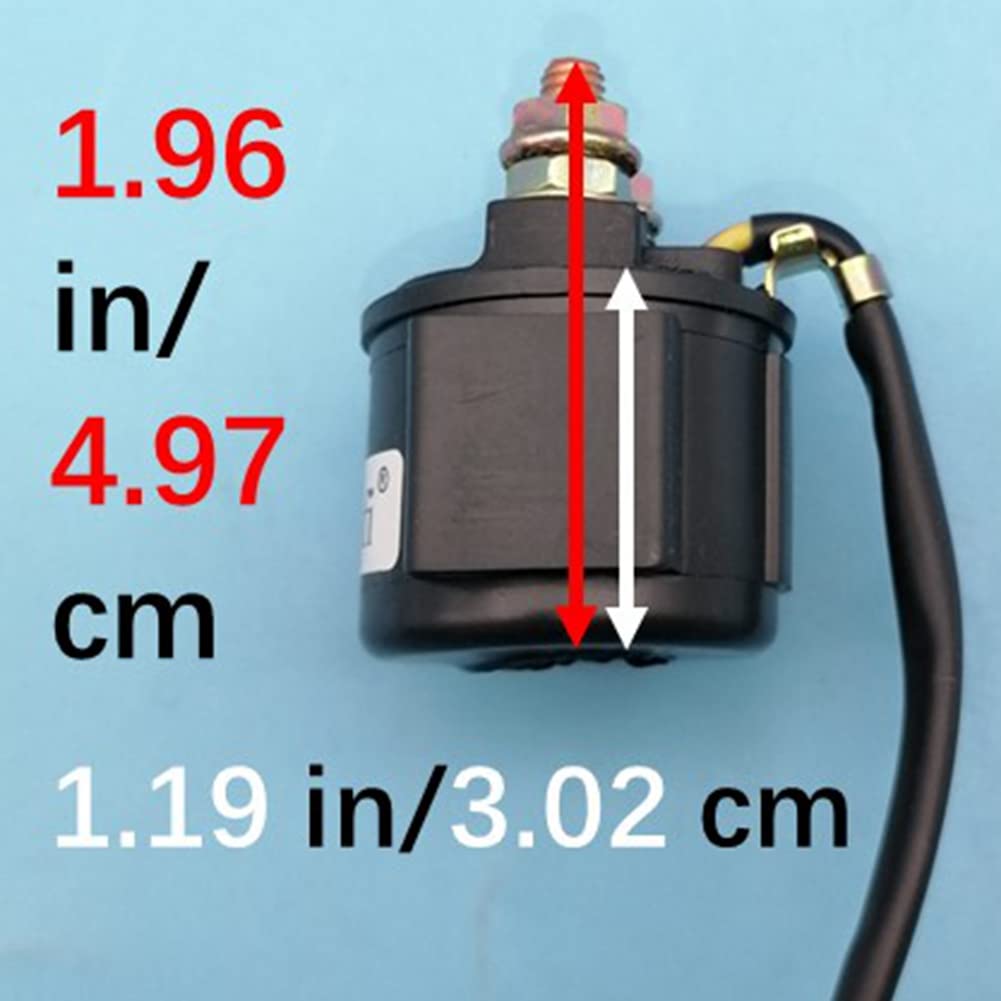Starter Solenoid Relay Compatible with Honda Fourtrax Recon Foreman TRX250 TRX300EX TRX400EX FL400R C CB CL CM FL GL TRX 70 200 250 350 350D 360 400 450 500 550 750 1000 ATC125M NH80MD Z194