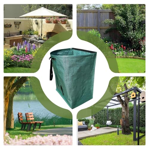 Contenedor plegable de 200 litros ideal para mantener limpio tu jardín, hogar y camping 5