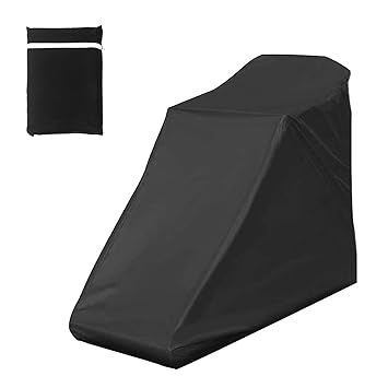 Tread ll Cover Folding Tread ll Cover Dus roof Waterproof Cover Universal Fit Sports Running Perfect for Indoor or Outdoor Use (Black) -Layfoo