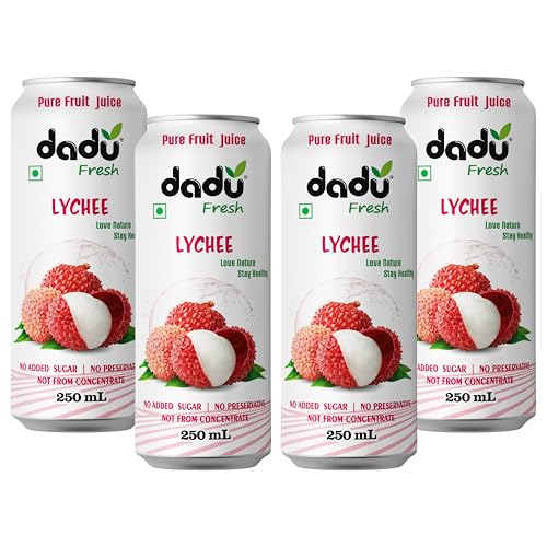 Dadu Fresh Lychee Juice | Pure Natural Juice | Not from Concentra...