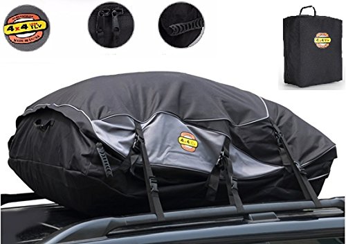GELUSA PORTAEQUIPAJE Plegable, Cofre DE Techo para Coche DE 237L