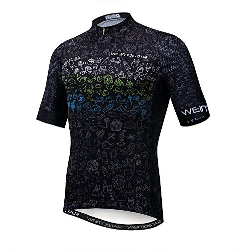 Cycling Jersey Men,Short Sleeve Bike Jersey Riding Tops Outdoor Bicycle Shirt,MTB Cycling Clothing