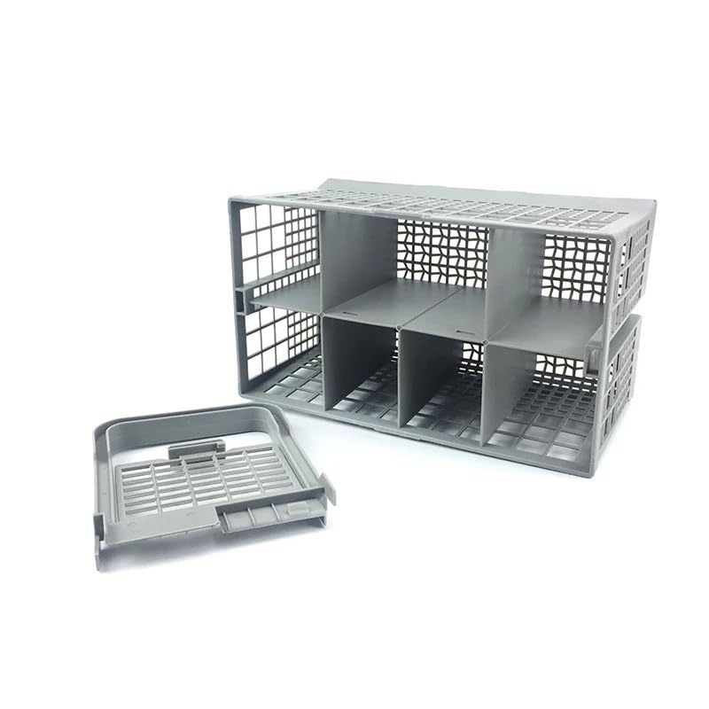 Cesta for lavavajillas y cubiertos, accesorios for piezas de Bosch, Siemens, Kenmore, Whirlpool, Maytag, Kitchenaid, 1 ud.