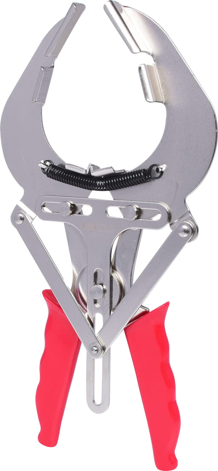 Tenaza para segmentos de pistón KS Tools 150.1176 en acero templado para diámetros de 80-120mm