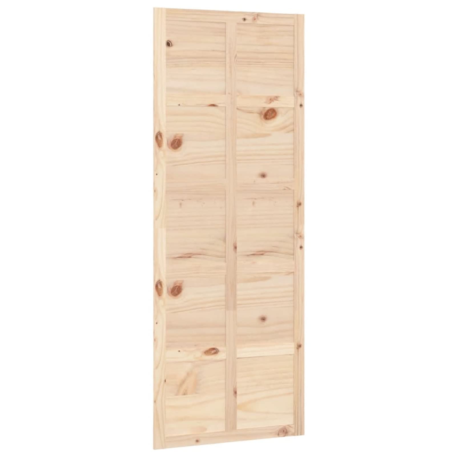 Tidyard Porta del Granaio,Porta Scorrevole in Legno,Porta Scorrevole Interna 80x1,8x214 cm in Legno Massello di Pino